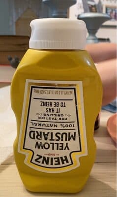 100% NATURAL YELLOW MUSTARD