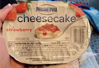 STRAWBERRY CHEESECAKE CUP, STRAWBERRY