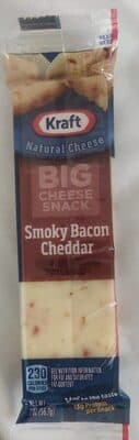 BACON CHEDDAR BIG SNACK CHEESE, BACON CHEDDAR