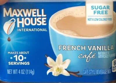FRENCH VANILLA CAFE-STYLE BEVERAGE MIX, FRENCH VANILLA