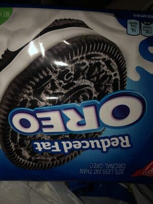 NABISCO OREO COOKIES REDUCED FAT1X14.3 OZ