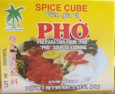 COCONUT TREE BRAND, PHO', PHO SOUP SEASONING SPICE CUBE