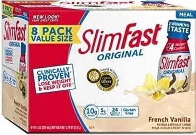 FRENCH VANILLA FLAVORED ORIGINAL MEAL REPLACEMENT SHAKE, FRENCH VANILLA