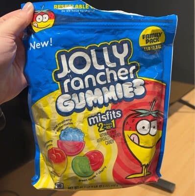 STRAWBERRY + LEMON, BLUE RASPBERRY + WATERMELON, GREEN APPLE + CHERRY FLAVORED GUMMIES CANDY, STRAWBERRY + LEMON, BLUE RASBERRY + WATERMELON, GREEN APPLE + CHERRY