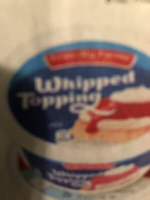 KROGER, WHIPPED TOPPING MIX
