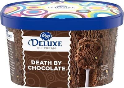 KROGER, DELUXE ICE CREAM, DEATH BY CHOCOLATE