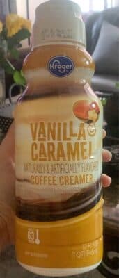KROGER, COFFEE CREAMER, VANILLA CARAMEL