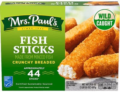 CRUNCHY FISH STICKS