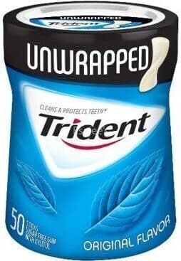 TRIDENT GUM ORIGINAL 1X50 PC