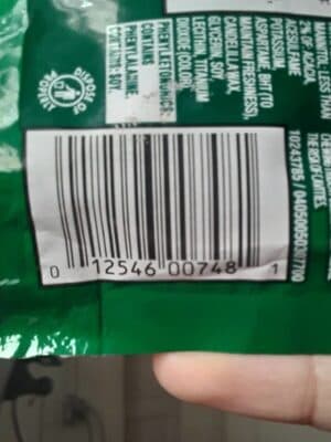 TRIDENT, SUGAR FREE GUM, SPEARMINT, SPEARMINT