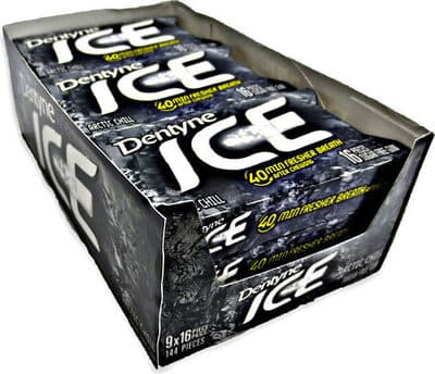 DENTYNE ICE GUM ARCTIC CHILL SUGAR FREE1X16 PC
