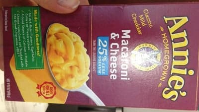 Annie's 25% Less Sodium M&C