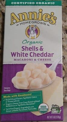 Annie's Organic Shells & White Cheddar Macaroni & Cheese