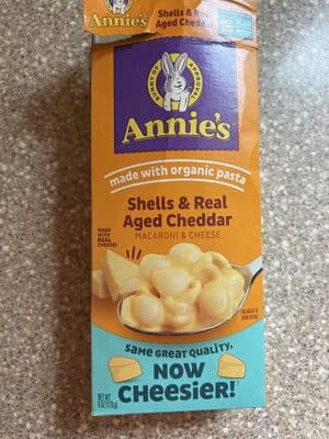 Annie's Shells & Aged Cheddar Mac and Cheese