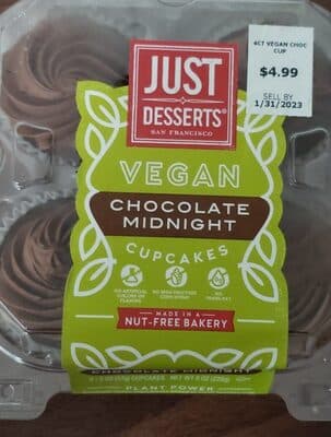 CHOCOLATE MIDNIGHT CUPCAKES, CHOCOLATE