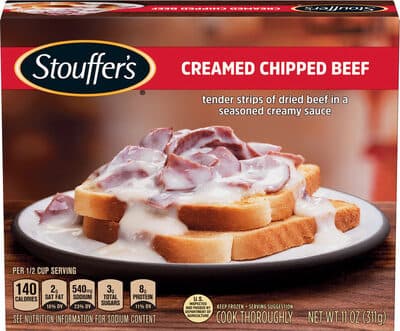 CREAMED CHIPPED BEEF