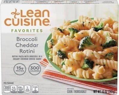 BROCCOLI CHEDDAR ROTINI PASTA WITH BROCCOLI IN A CREAMY CHEDDAR CHEESE SAUCE, BROCCOLI CHEDDAR ROTINI