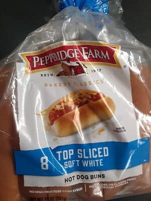TOP SLICED HOT DOG BUNS
