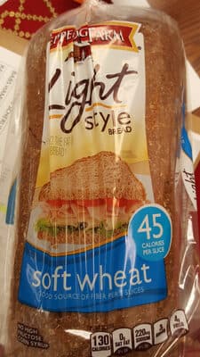 PEPPERIDGE FARM, LIGHT STYLE BREAD, SOFT WHEAT