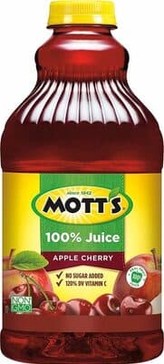 100% JUICE, APPLE CHERRY