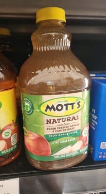 100% APPLE JUICE