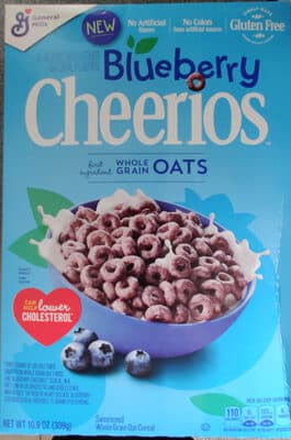 Blueberry Cheerios Cereal