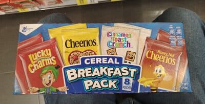 BREAKFAST PACK CEREAL