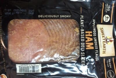 APPLEWOOD SMOKED FLAVOR HAM PLANT-BASED DELI SLICES, APPLEWOOD SMOKED