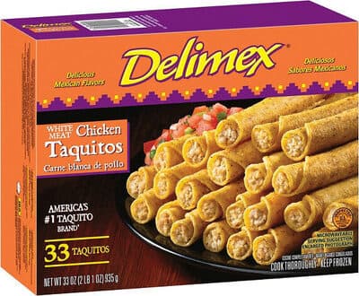 WHITE MEAT CHICKEN TAQUITOS
