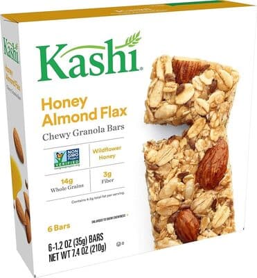 KASHI CHEWY BARS HONEY ALMOND FLAX GRANOLA 7.4OZ