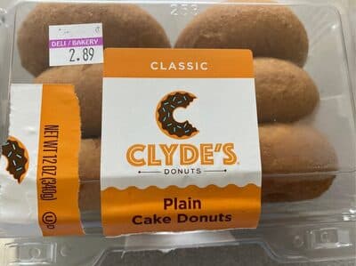 PLAIN CAKE DONUTS, PLAIN