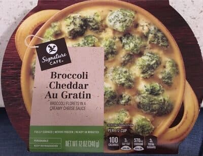 BROCCOLI CHEDDAR AU GRATIN