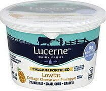 LOWFAT COTTAGE CHEESE WITH PINEAPPLE
