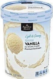 REDUCED FAT ICE CREAM