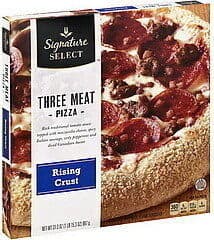 RISING CRUST THREE MEAT PIZZA