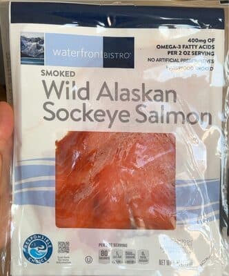 SMOKED WILD ALASKAN SOCKEYE SALMON