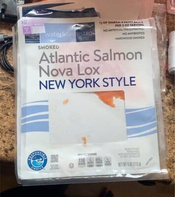 NEW YORK STYLE SMOKED ATLANTIC SALMON NOVA LOX