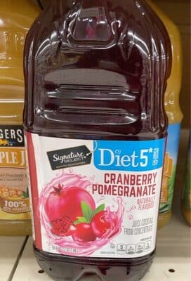 CRANBERRY POMEGRANATE JUICE COCKTAIL FROM CONCENTRATE, CRANBERRY POMEGRANATE
