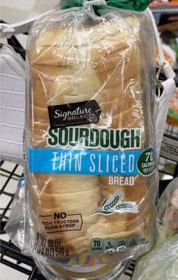 SOURDOUGH THIN SLICED BREAD, SOURDOUGH