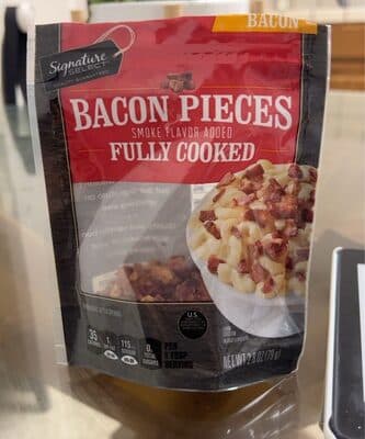 FULLY COOKED BACON PIECES