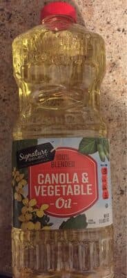 100% BLENDED CANOLA & VEGETABLE OIL
