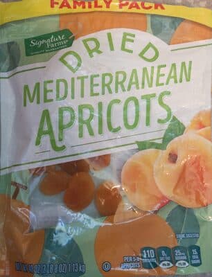 DRIED MEDITERRANEAN APRICOTS
