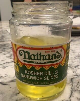 KOSHER DILL SANDWICH SLICES, KOSHER DILL
