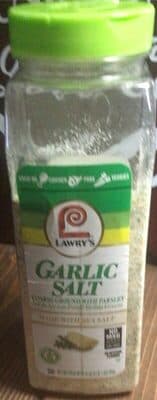 GARLIC SALT, COARSE GROUND WITH PARSLEY