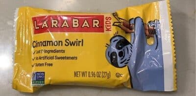 Larabar Kid Cinnamon Swirl Bar