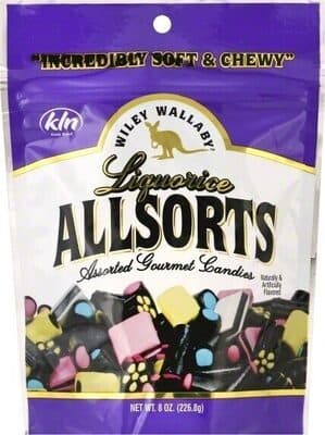 LIGUORICE ASSORTED GOURMET CANDIES