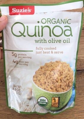 ORGANIC QUINOA WITH OLIVE OIL