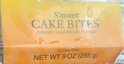 S'MORES CAKE BITES, S'MORES