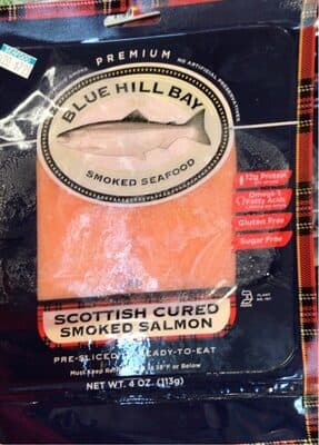 SCOTTISH CURED SMOKED SALMON SEAFOOD, SMOKED