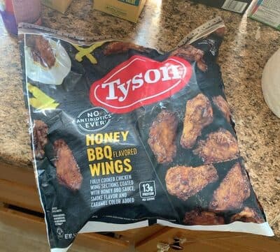 HONEY BBQ FLAVORED WINGS